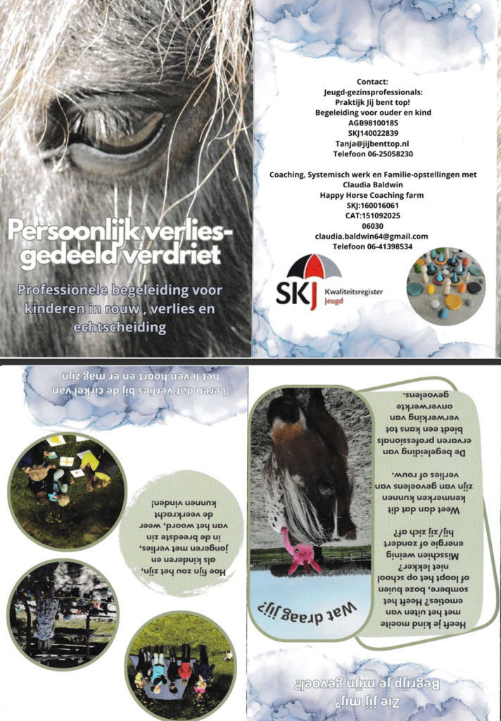 Flyer Begeleiding Verlies Jongeren